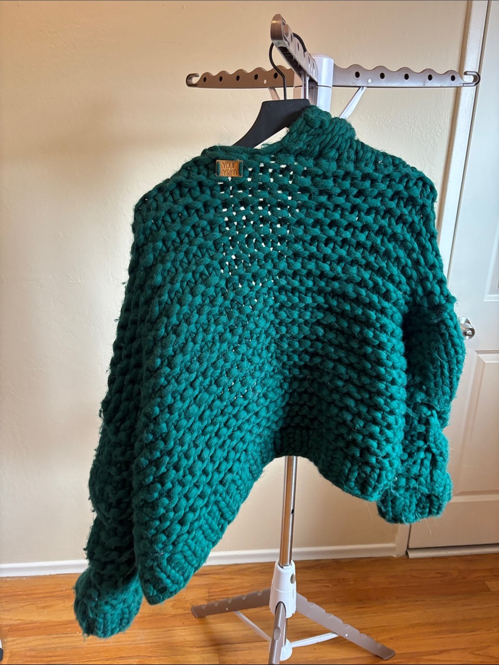 Your yarn cardigan